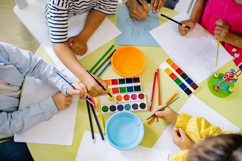 Science laboratory at Tiny Tots school